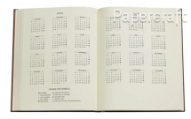 Paperblanks diář 18měsíční 2023-2024 Nocturnelle Flexis ultra vertikální FE9509-5